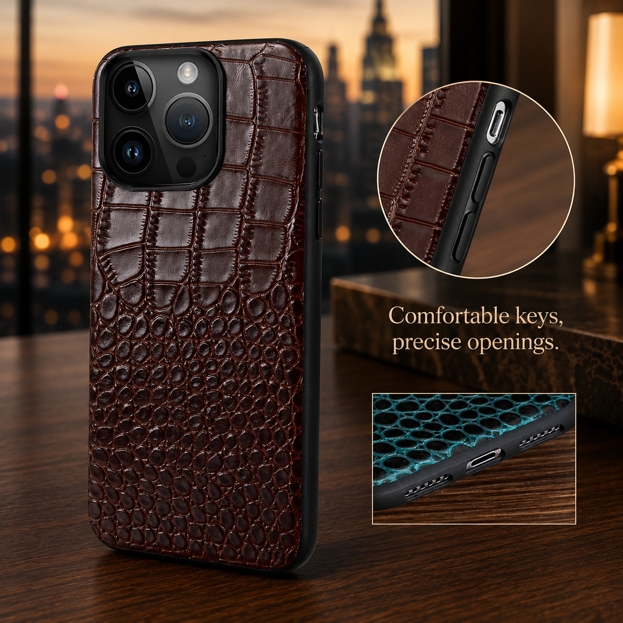 Genuine Leather Case for iPhone 14 / 13 / 12 / 11 Series