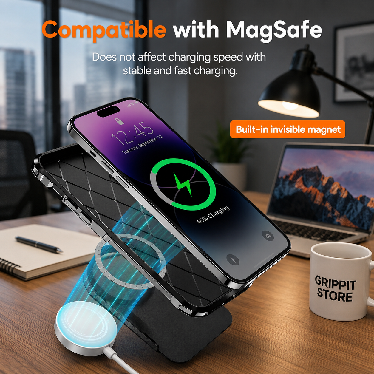 Magnetic MIL-Grade Case for iPhone 14 / 13 Series