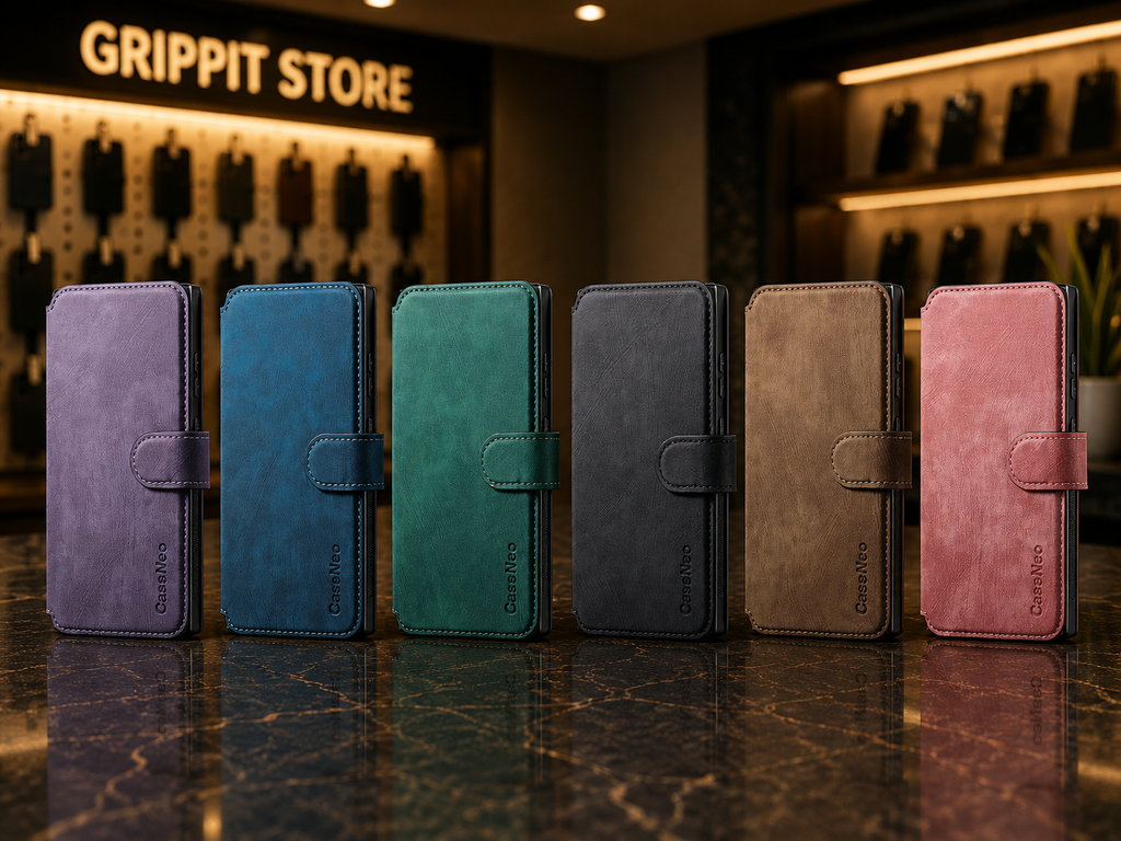 Detachable Magnetic Wallet Case for Samsung Galaxy S / Note / M Series