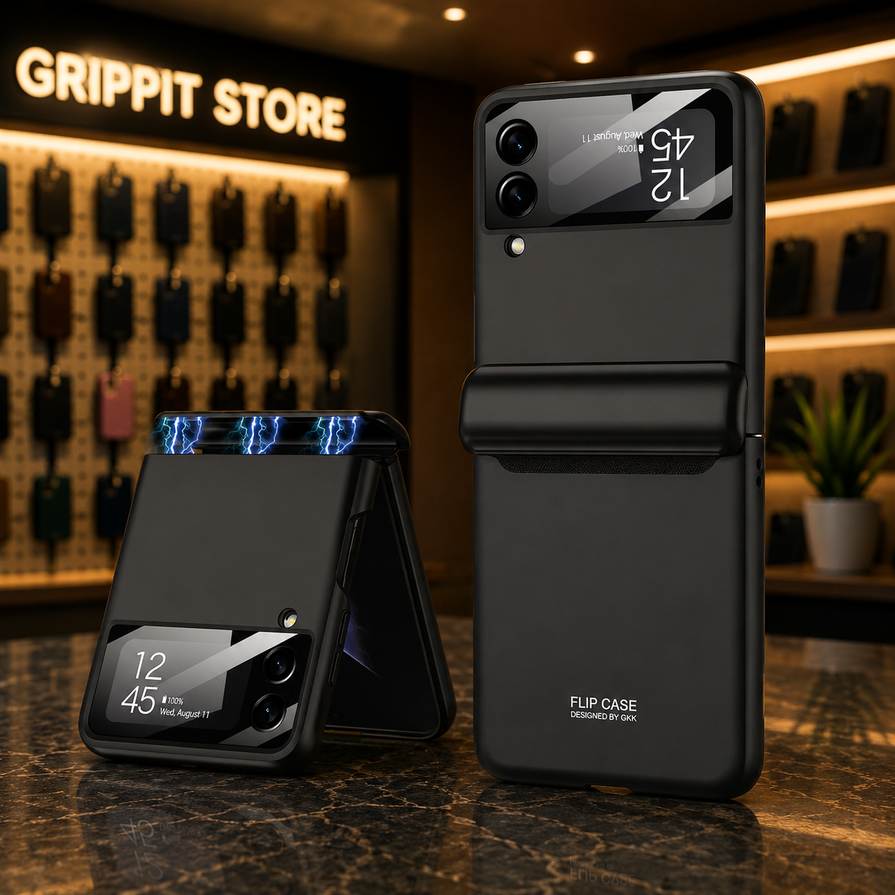 Magnetic Hinge Protection Case for Samsung Galaxy Z Flip 4
