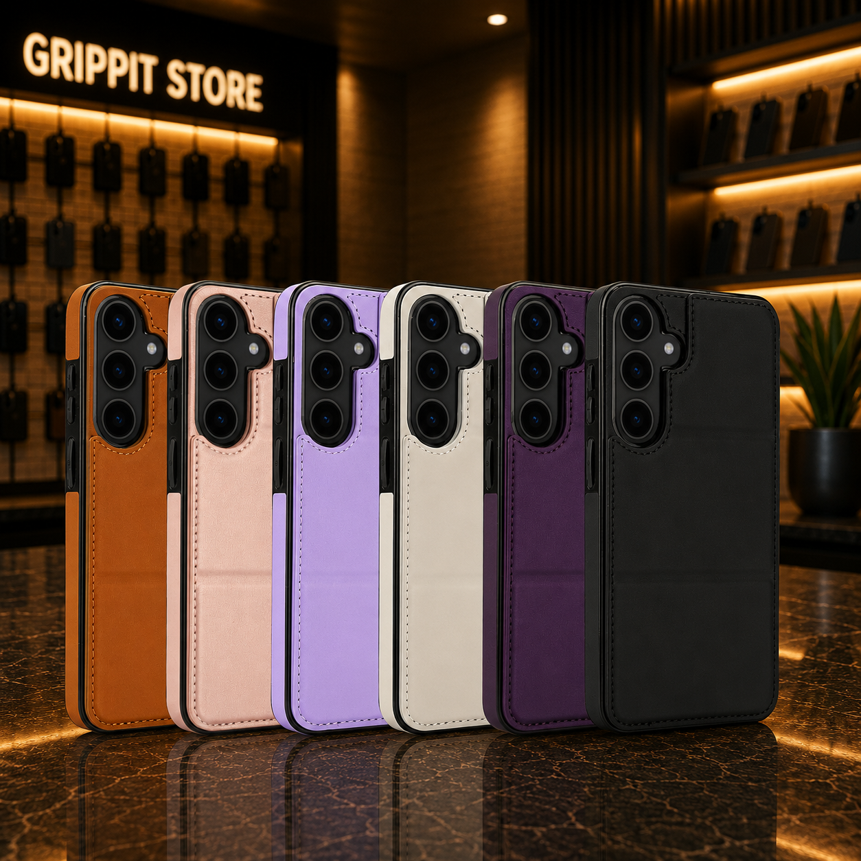 Magnetic Wallet Flip Case for Samsung Galaxy S25/S24 Series