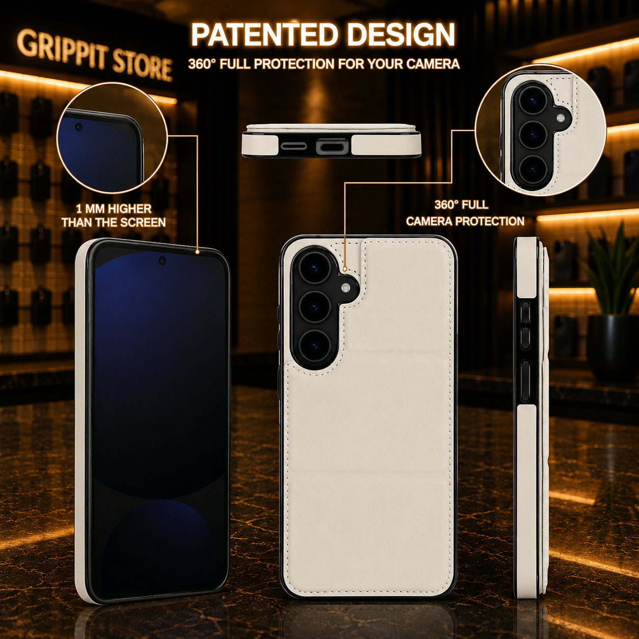 Magnetic Wallet Flip Case for Samsung Galaxy S25/S24 Series