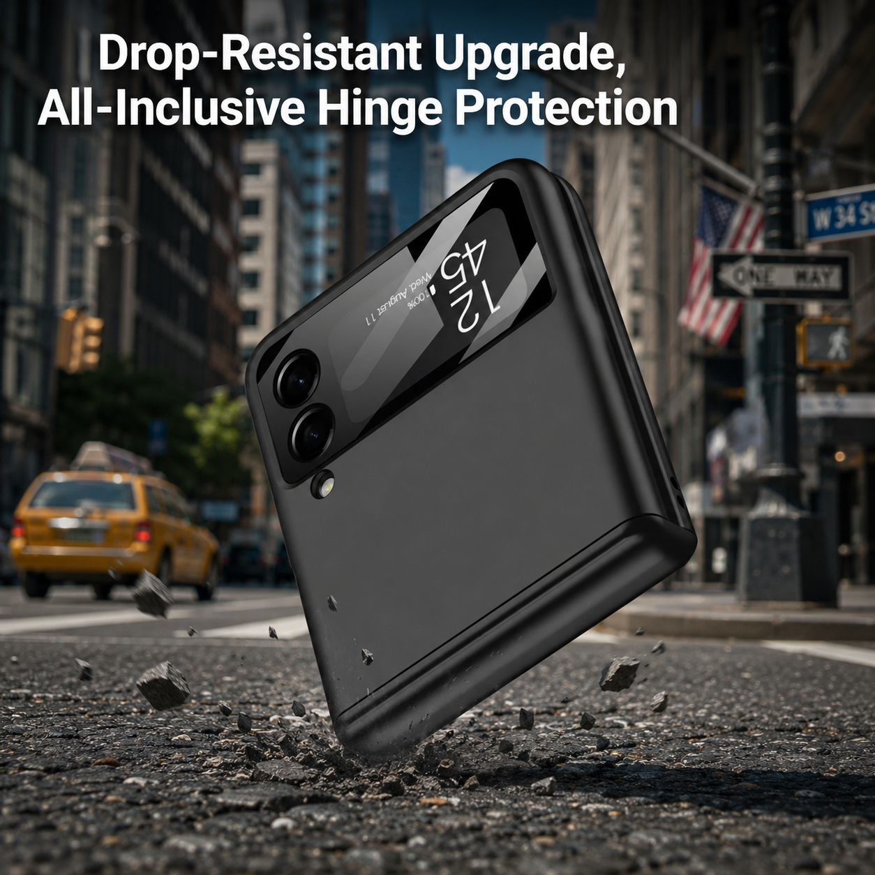 Magnetic Hinge Protection Case for Samsung Galaxy Z Flip 4