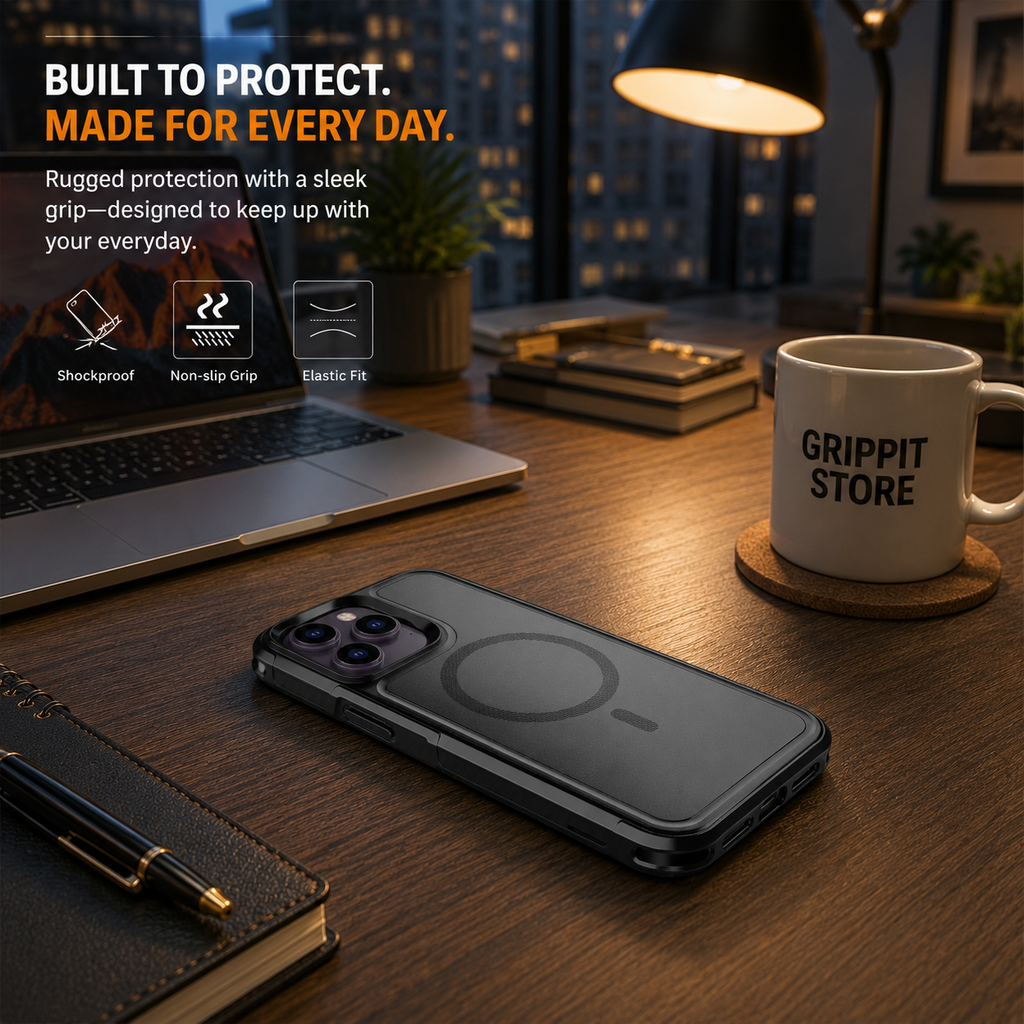 Magnetic MIL-Grade Case for iPhone 14 / 13 Series