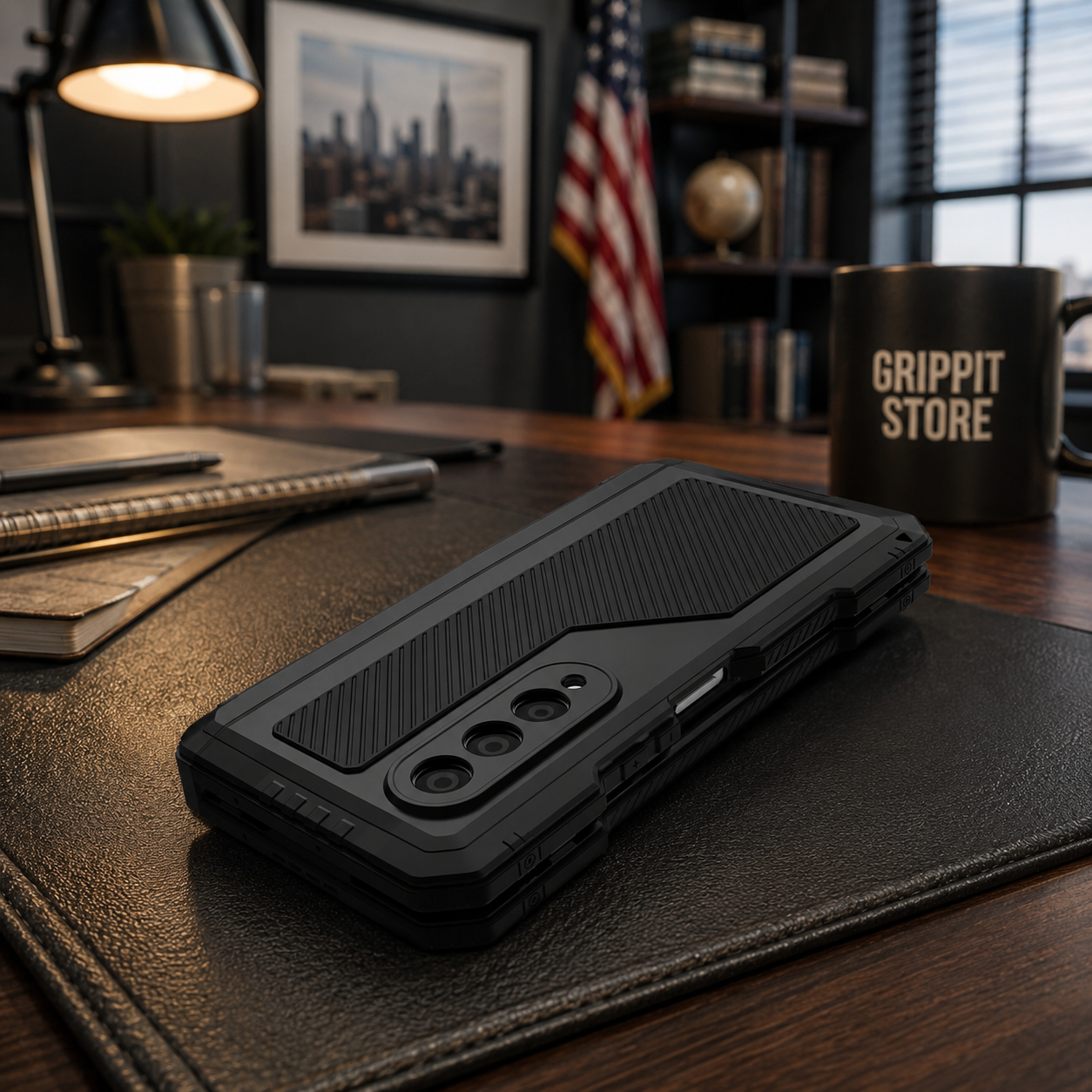 Metal Kickstand Armor Case for Samsung Galaxy Z Fold 4