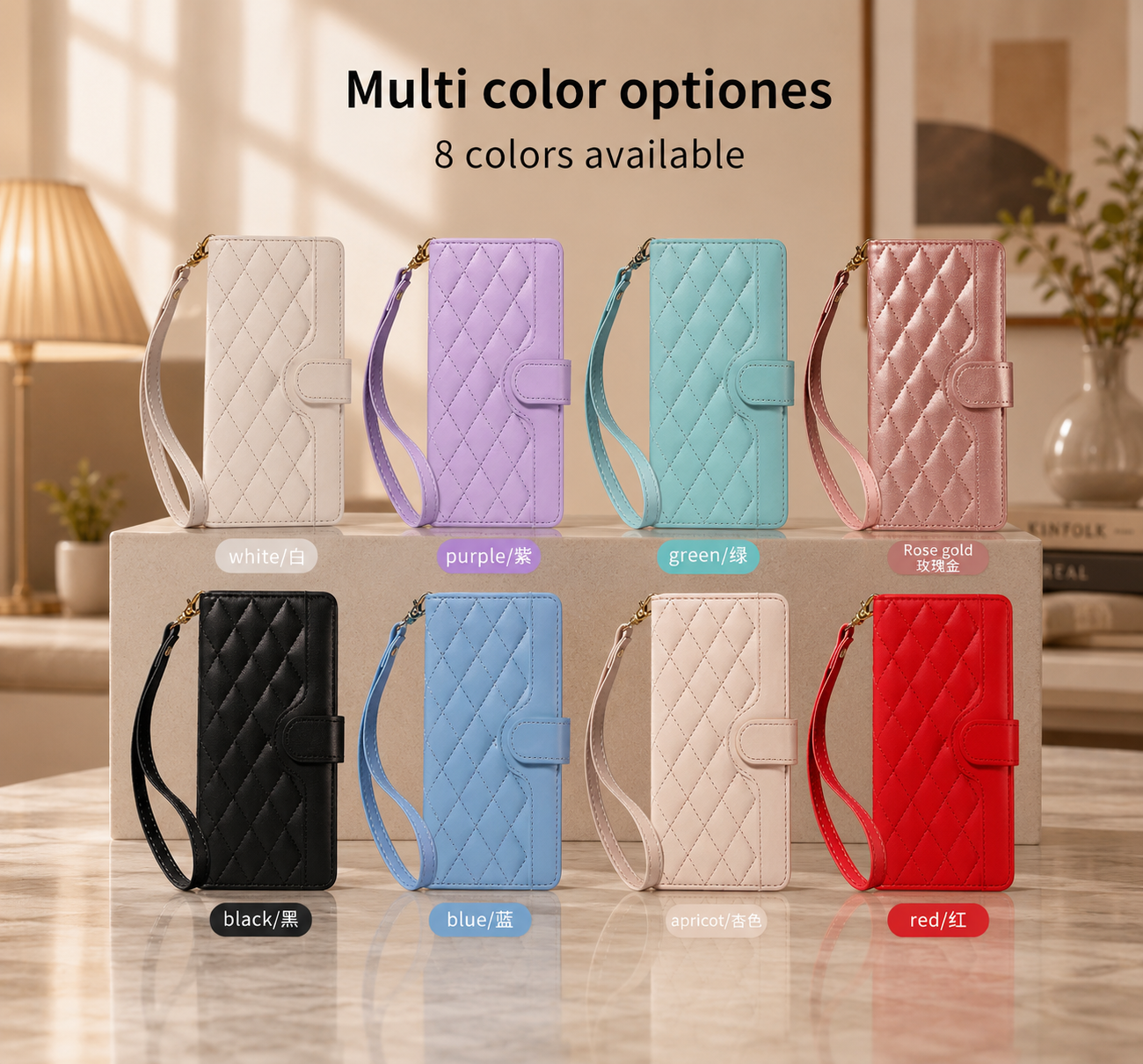 Wallet Flip Case for Samsung Galaxy S24/S23 Series