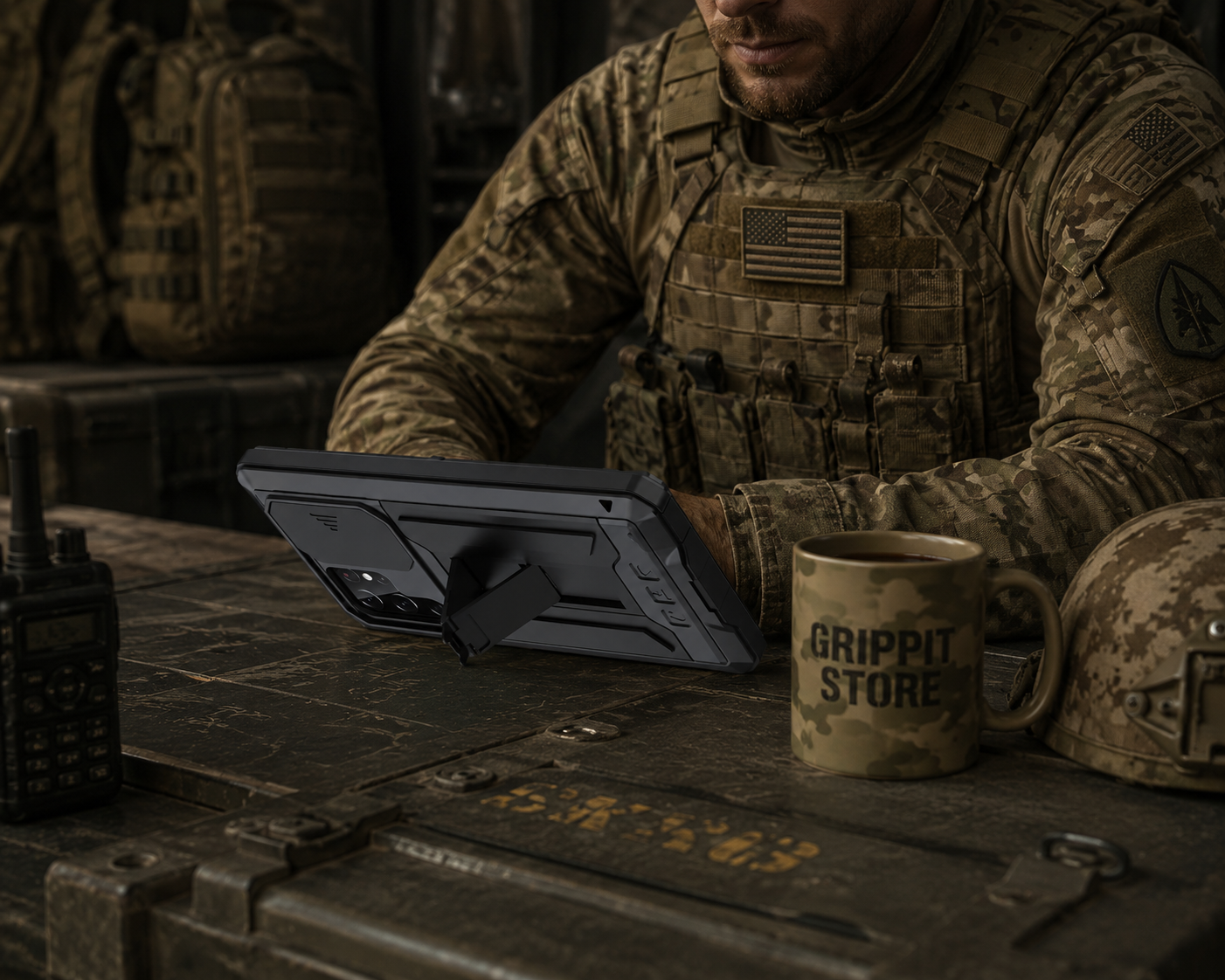 Rugged Military Grade Kickstand Case for Samsung Galaxy S24 / S23 / S22 Series