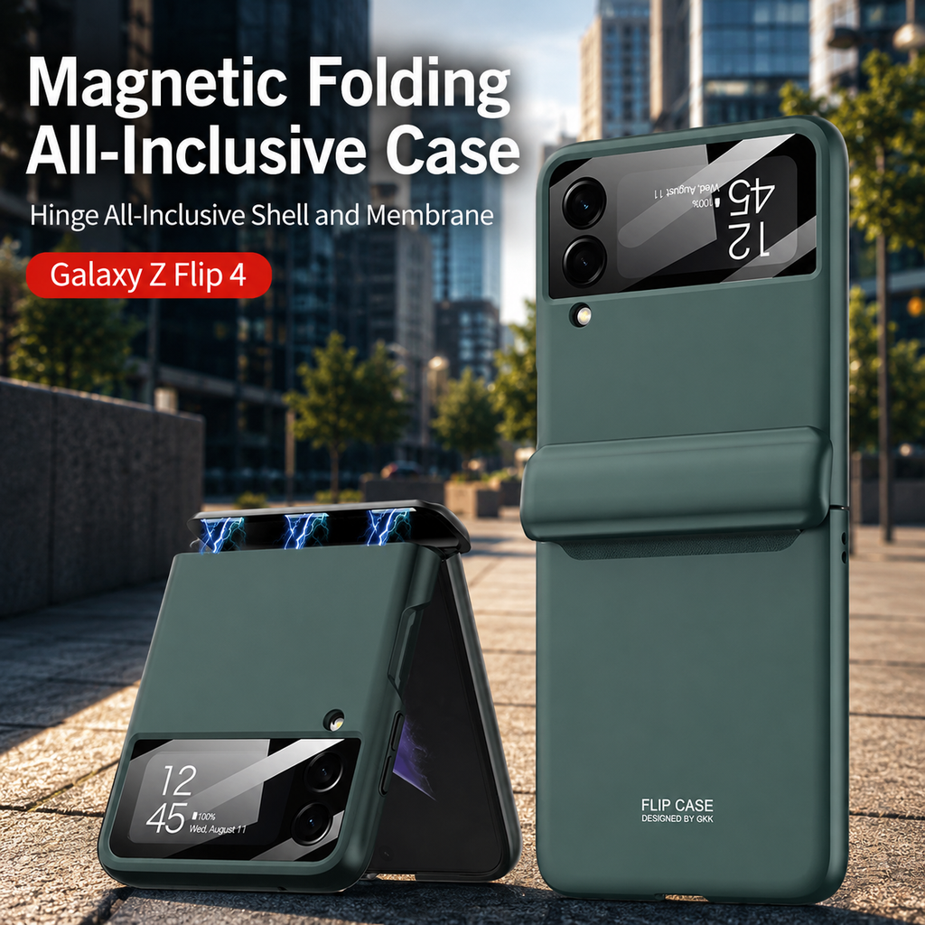 Magnetic Hinge Protection Case for Samsung Galaxy Z Flip 4