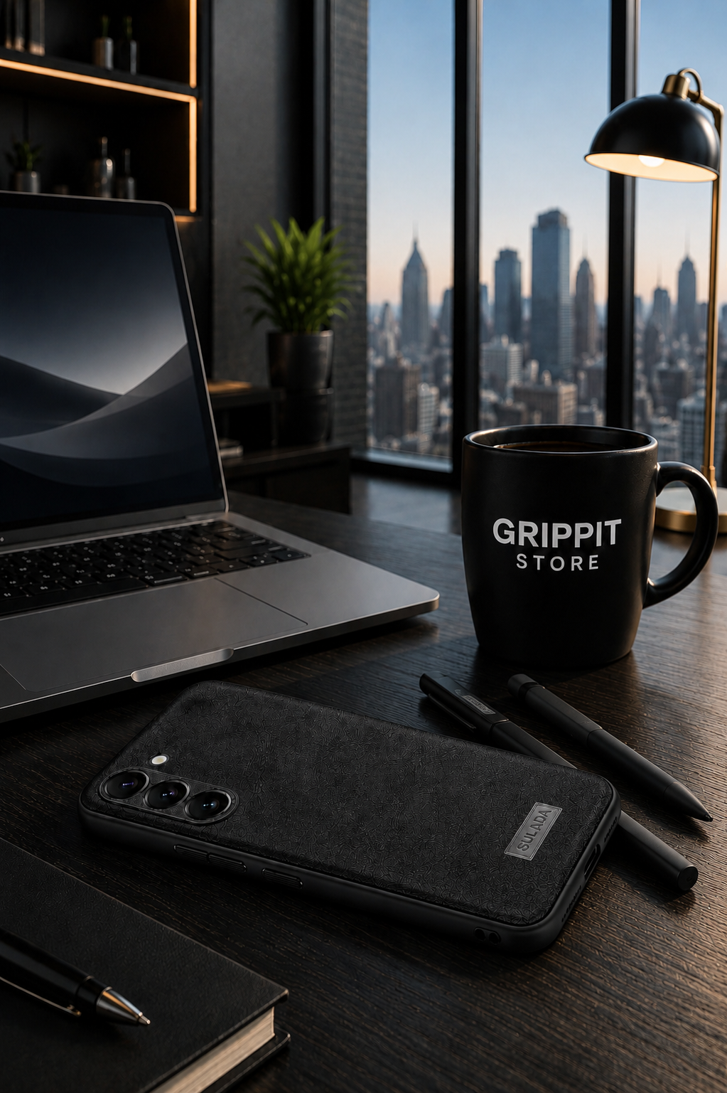 NILLKIN Qin Leather Case for Samsung Galaxy Z Fold 5 with S-Pen Holder