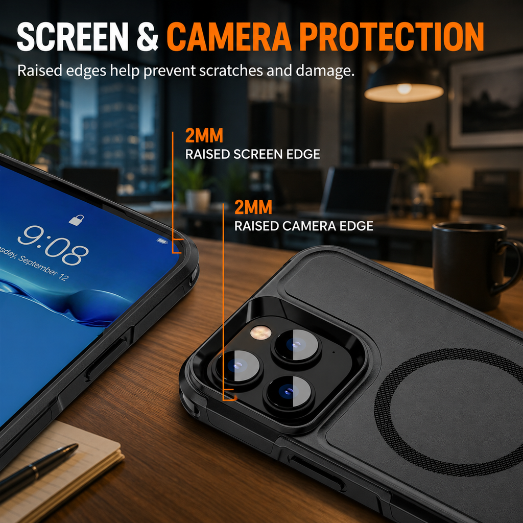 Magnetic MIL-Grade Case for iPhone 14 / 13 Series