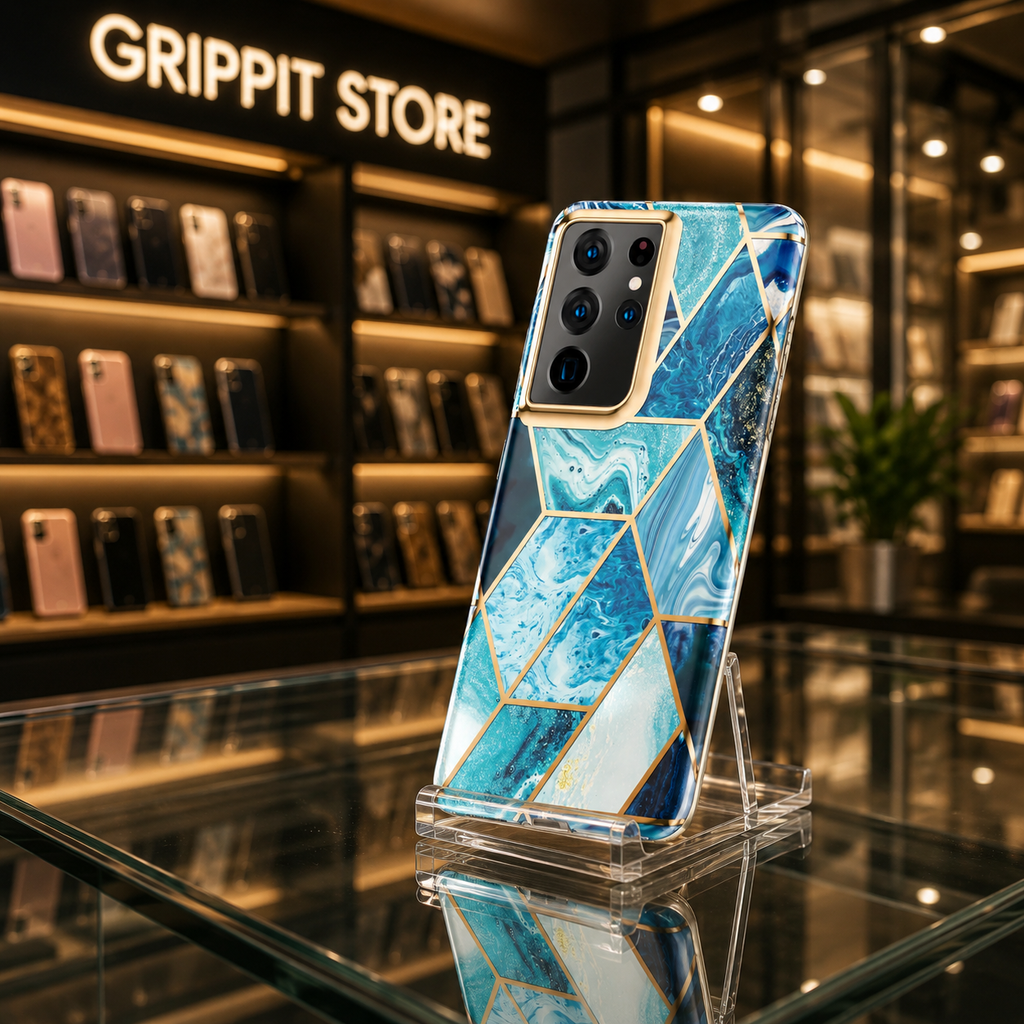 Luxury Marble Case for Samsung Galaxy S24 / S23 / S22 / S21 Series