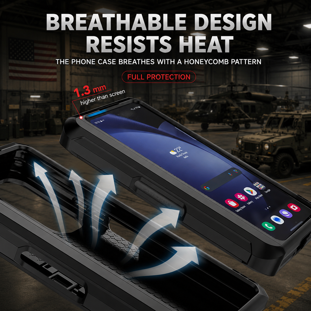 Slide Camera Protection Case for Samsung Galaxy Z Fold 6 / 5 / 4