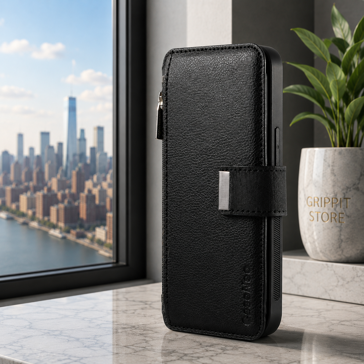 Detachable Magnetic Wallet Case for iPhone 15 / 14 / 13 / 12 / 11 Series