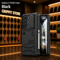 Heavy Duty Rugged Case for Samsung Galaxy Z Fold 5 with S-Pen Holder