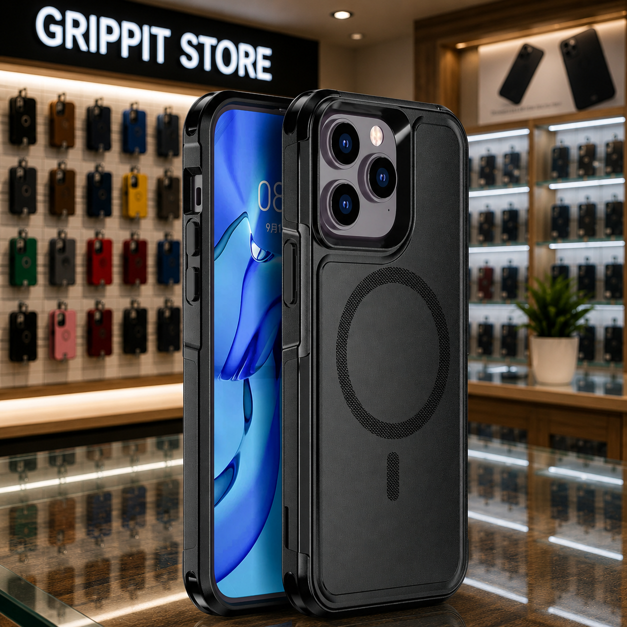 Magnetic MIL-Grade Case for iPhone 14 / 13 Series