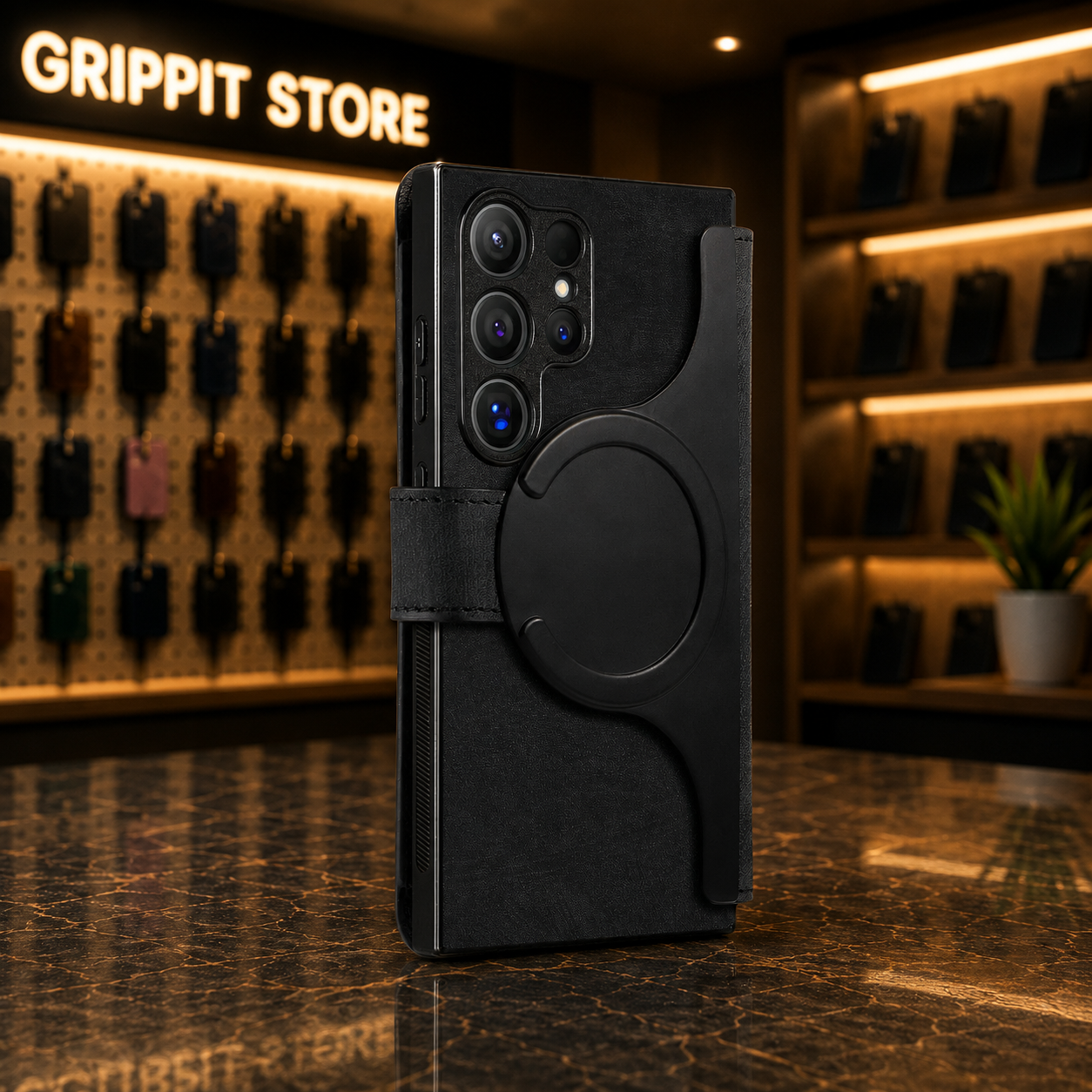 Detachable Magnetic Wallet Case for Samsung Galaxy S / Note / M Series