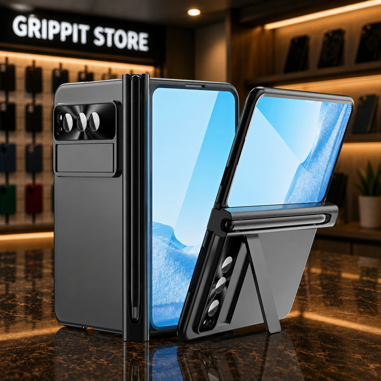 Magnetic Hinge Protection Case for Google Pixel Fold