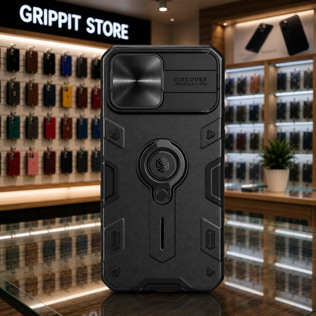 Nillkin Ring Stand Camera Protection Case for iPhone 13 Series