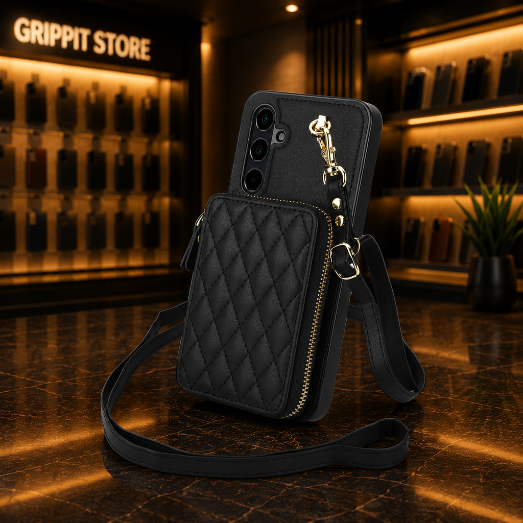 RFID Blocking Crossbody Wallet Case for Samsung Galaxy A Series
