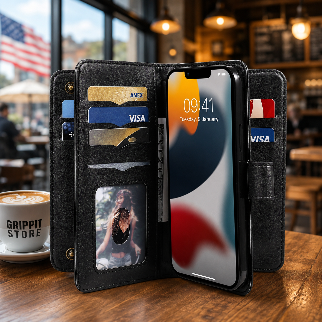 Multi-Function Wallet Case for iPhone 15 / 14 / 13 / 12 / 11 Series
