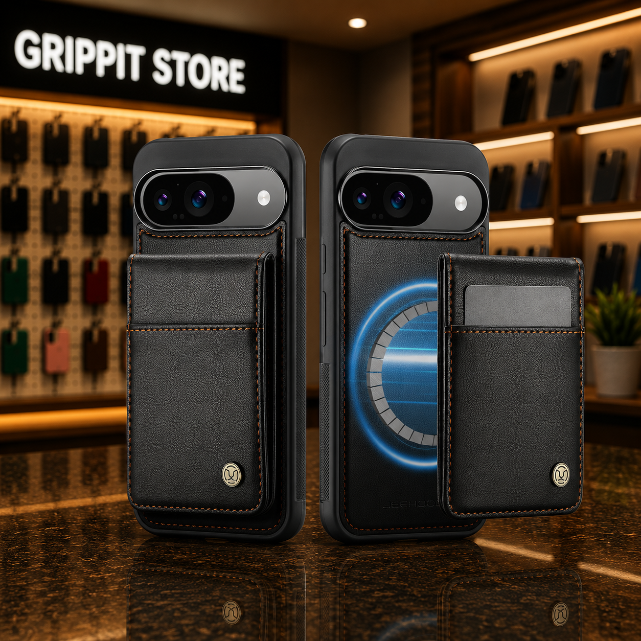 2-in-1 Magnetic Wallet Case for Google Pixel 9 Series