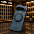 Pixel 6/9 Series Magnetic Leather Kickstand Case