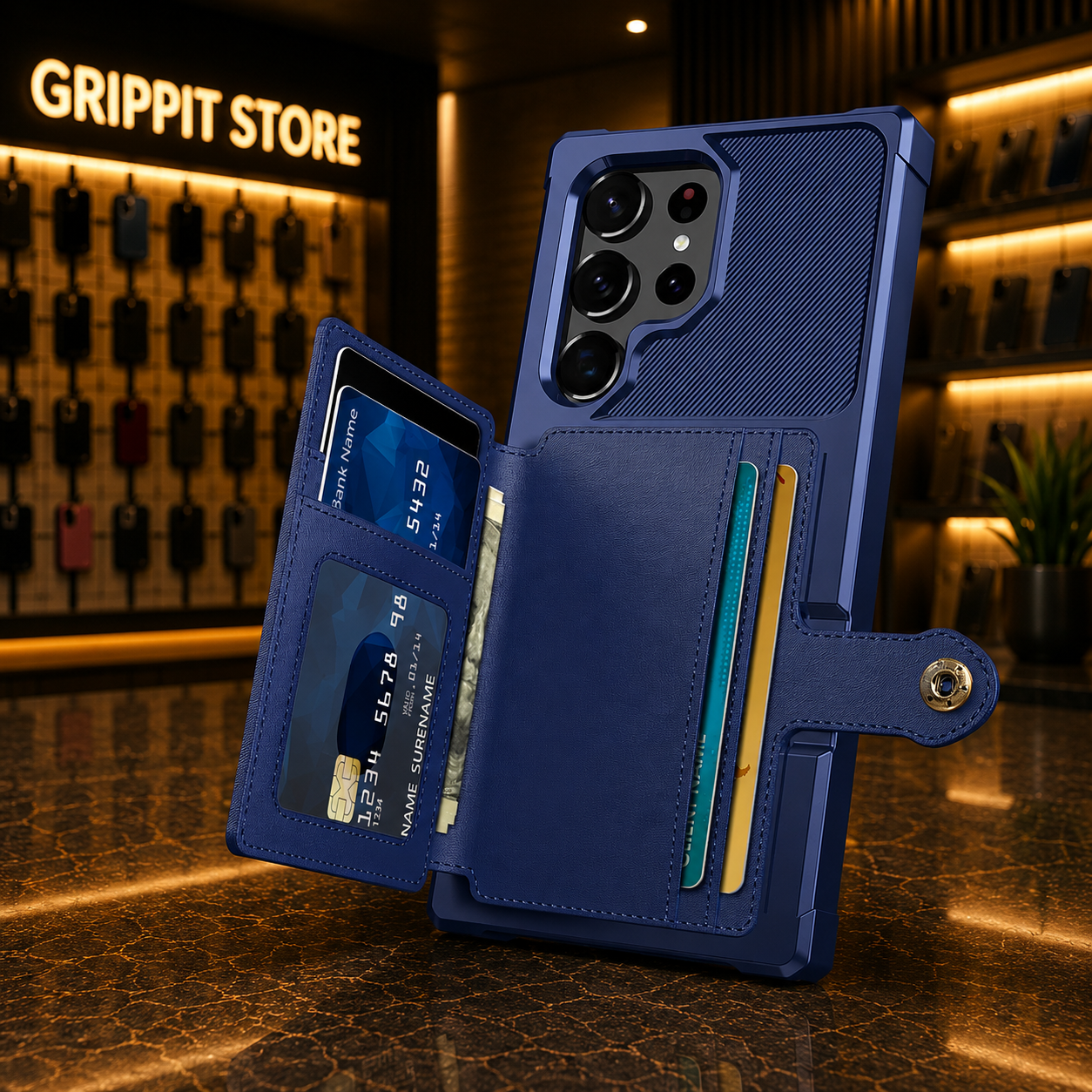 Flip Wallet Case for Samsung Galaxy S25 / S24 / S23 Series