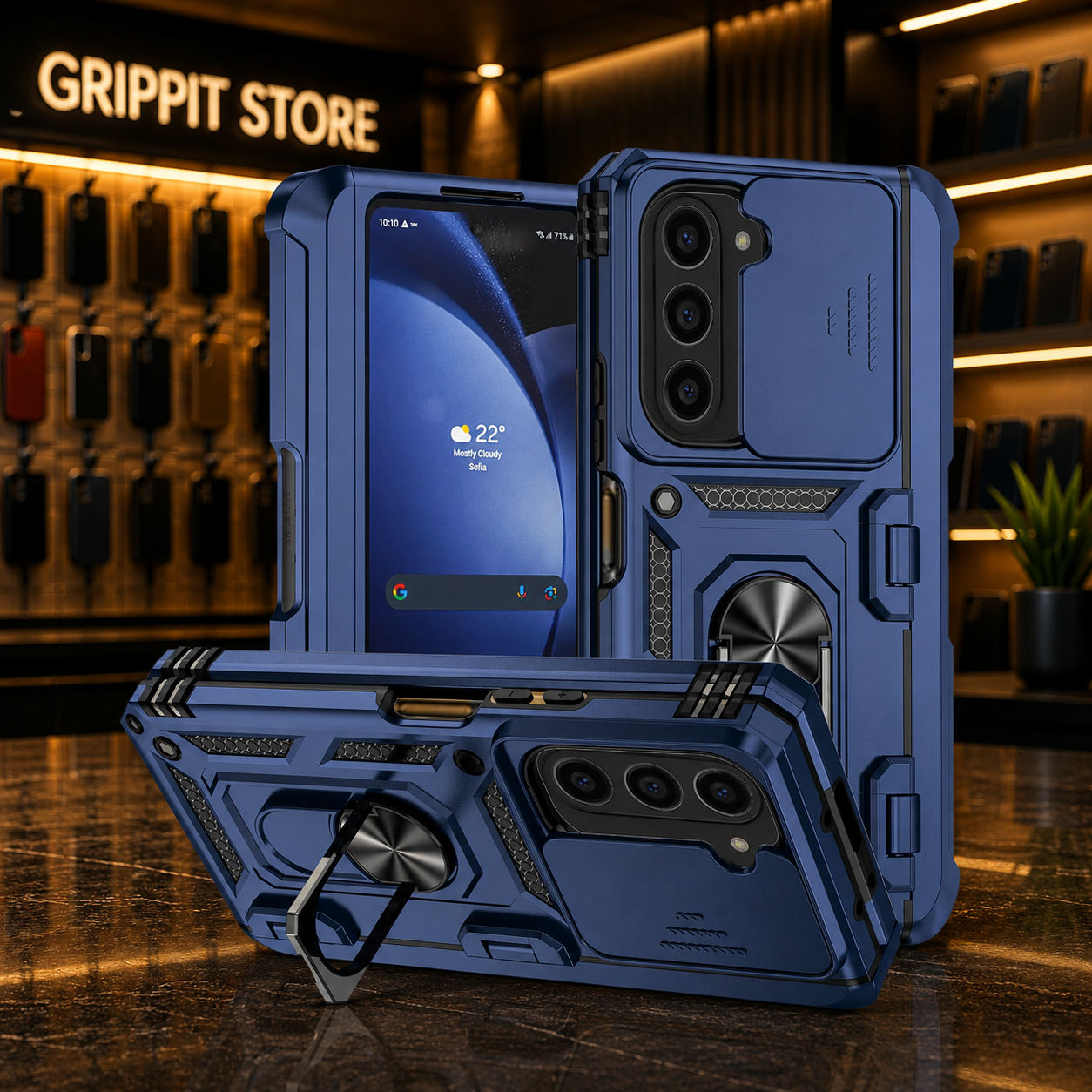 Slide Camera Protection Case for Samsung Galaxy Z Fold 6 / 5 / 4