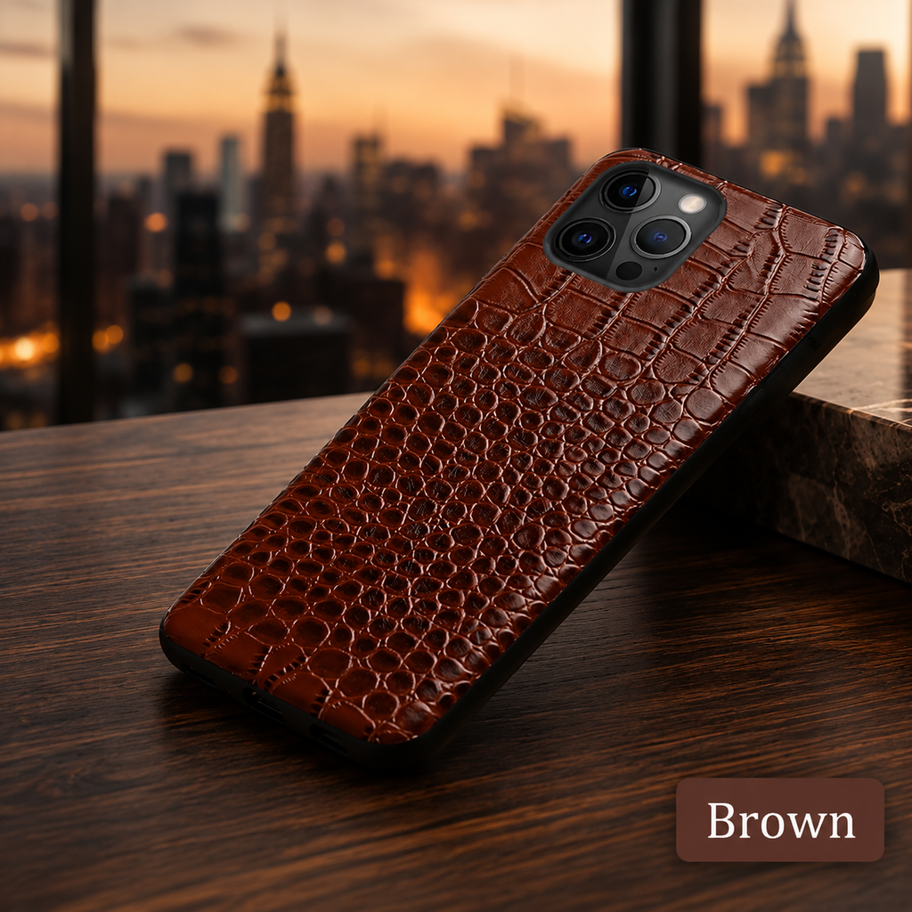 Genuine Leather Case for iPhone 14 / 13 / 12 / 11 Series