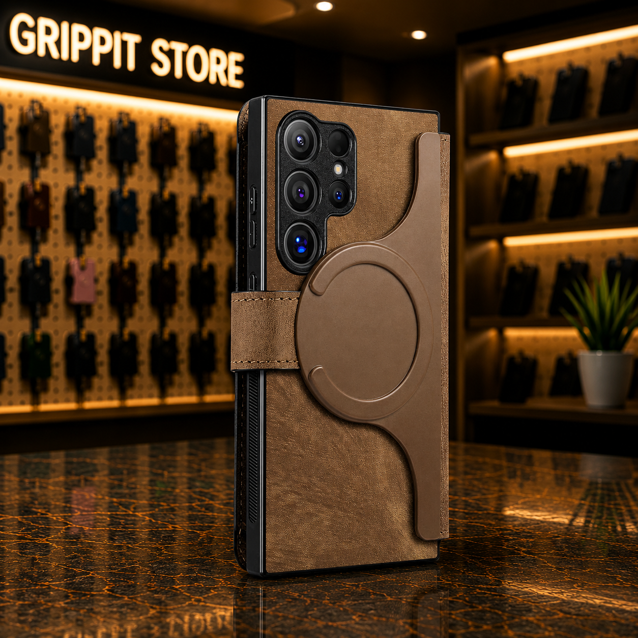 Detachable Magnetic Wallet Case for Samsung Galaxy S / Note / M Series