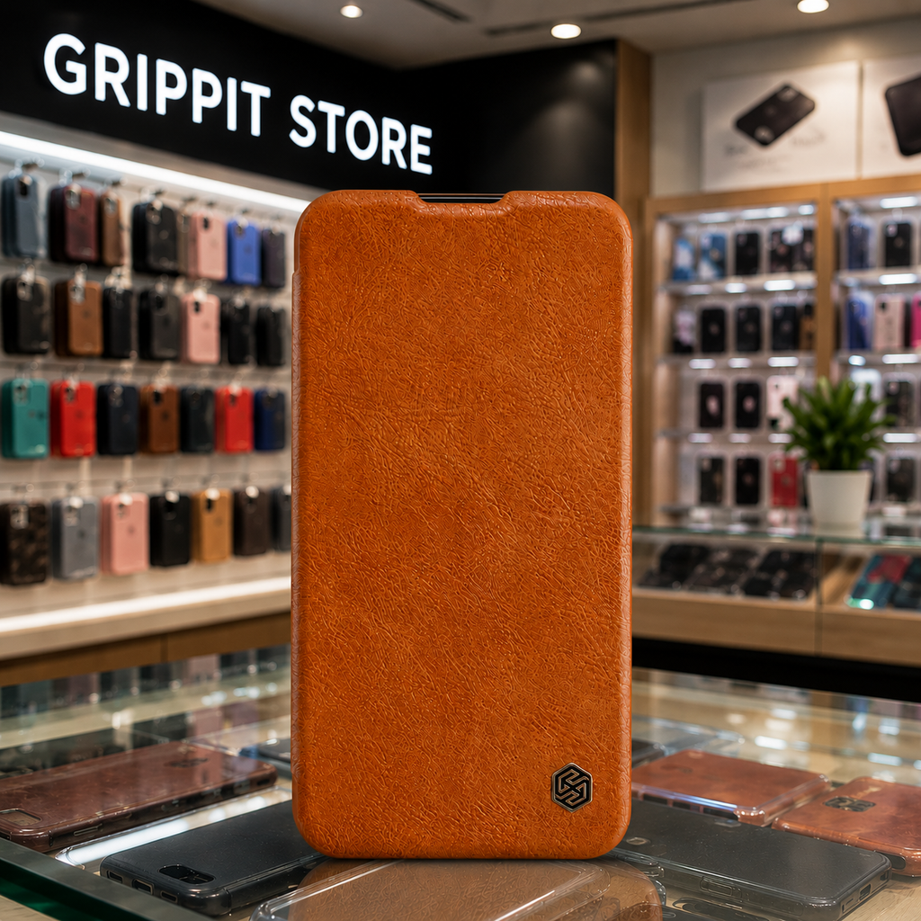 Nillkin Slide Camera Leather Case for iPhone 13 Series