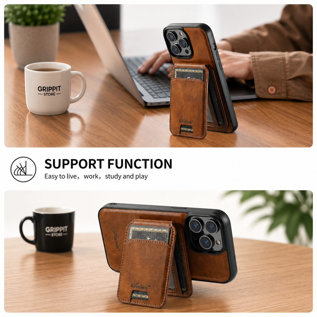 2-in-1 Magnetic Wallet Case for iPhone 16/15 Series