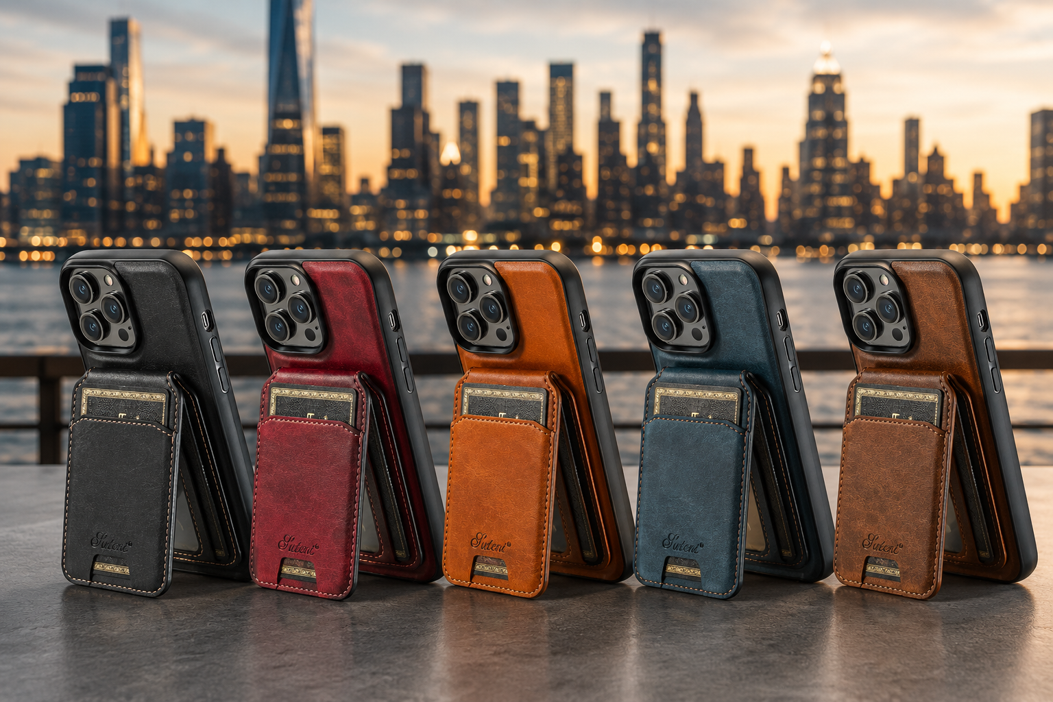 2-in-1 Magnetic Wallet Case for iPhone 16/15 Series