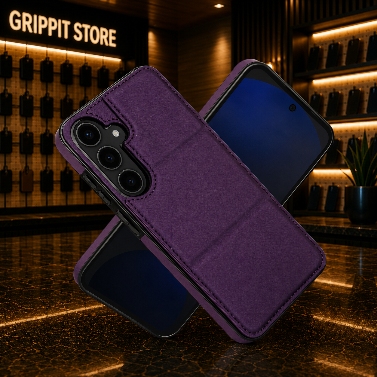 Magnetic Wallet Flip Case for Samsung Galaxy S25/S24 Series