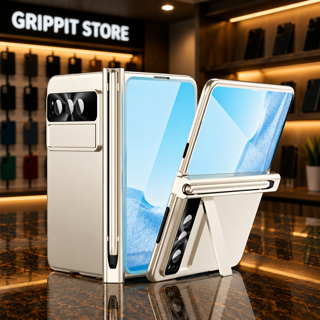 Magnetic Hinge Protection Case for Google Pixel Fold
