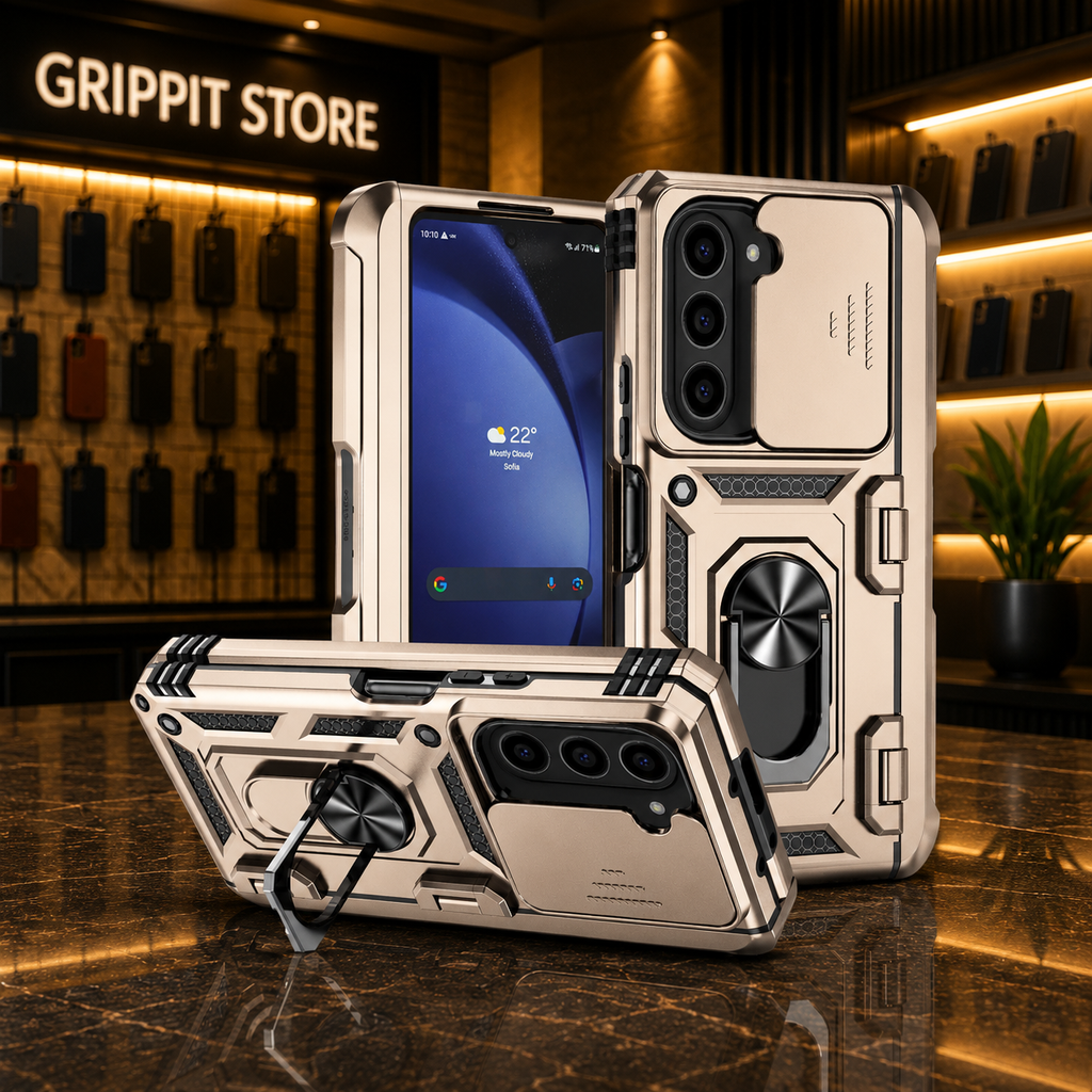 Slide Camera Protection Case for Samsung Galaxy Z Fold 6 / 5 / 4