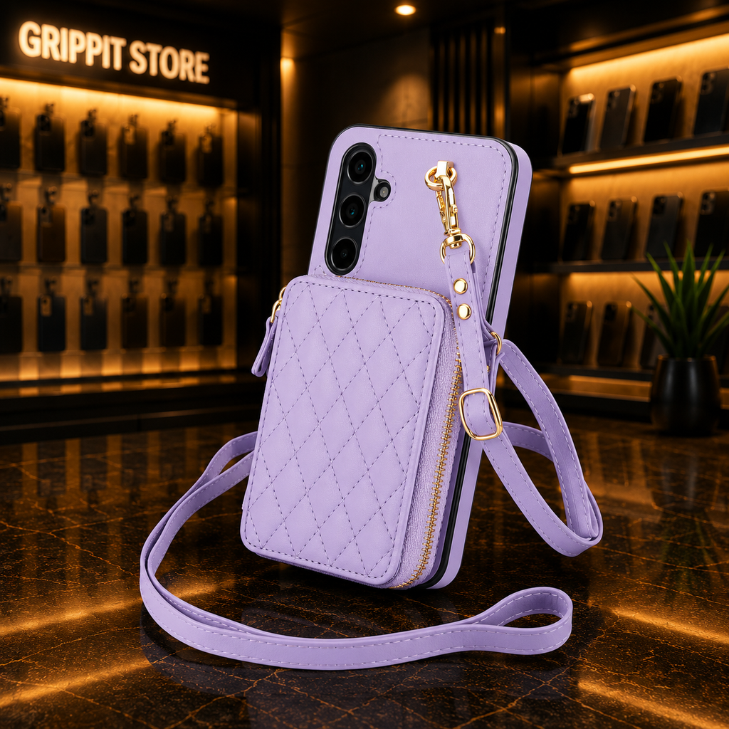 RFID Blocking Crossbody Wallet Case for Samsung Galaxy A Series