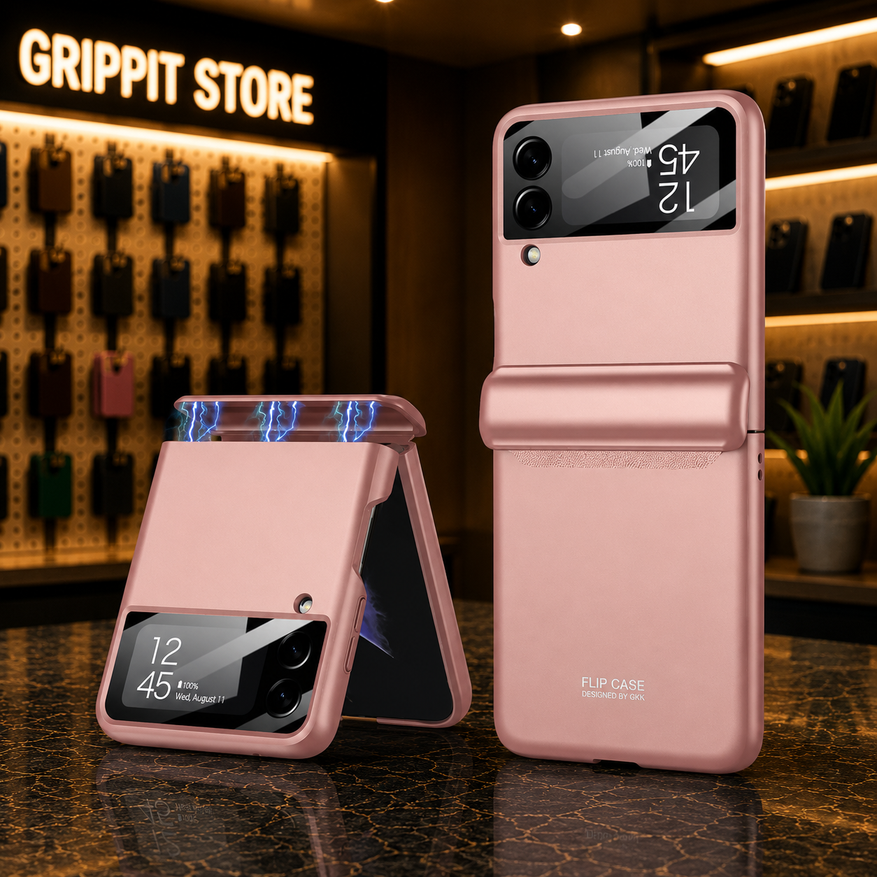 Magnetic Hinge Protection Case for Samsung Galaxy Z Flip 4