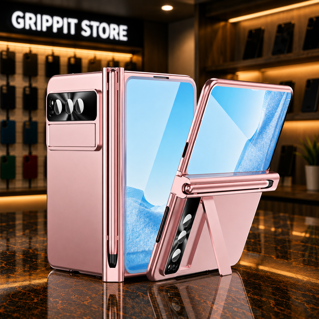 Magnetic Hinge Protection Case for Google Pixel Fold
