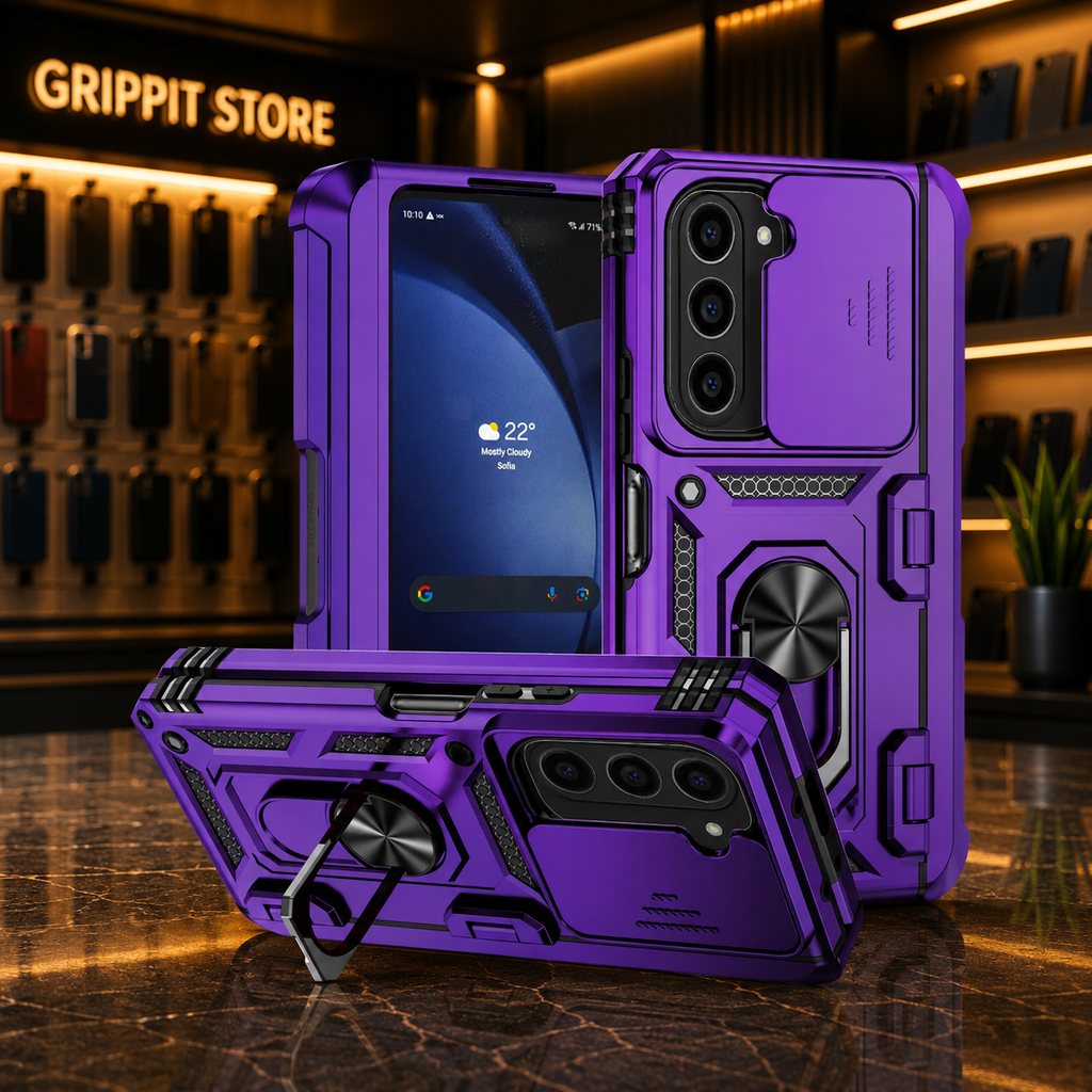 Slide Camera Protection Case for Samsung Galaxy Z Fold 6 / 5 / 4