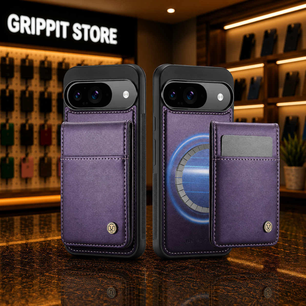 2-in-1 Magnetic Wallet Case for Google Pixel 9 Series