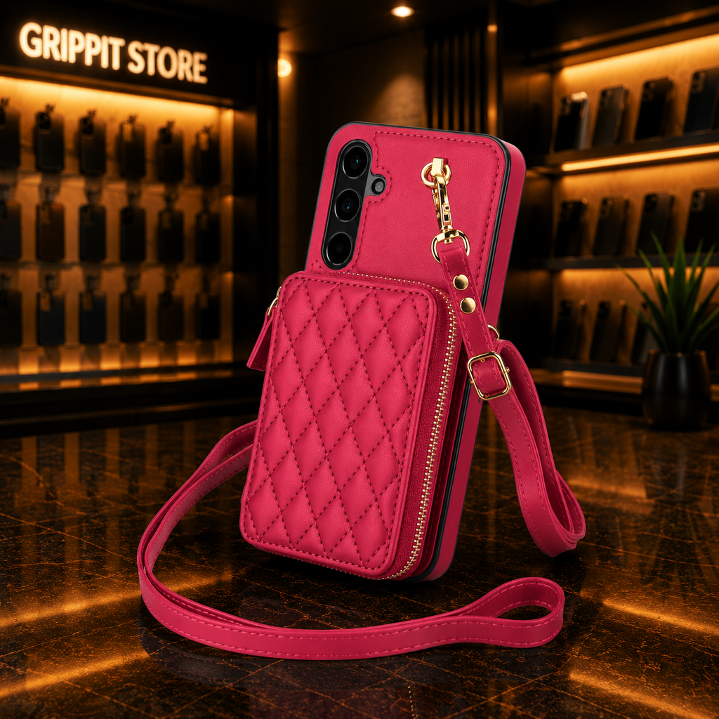 RFID Blocking Crossbody Wallet Case for Samsung Galaxy A Series