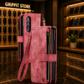 Magnetic Wallet Flip Case for Samsung Galaxy Z Fold 3 / Z Fold 4