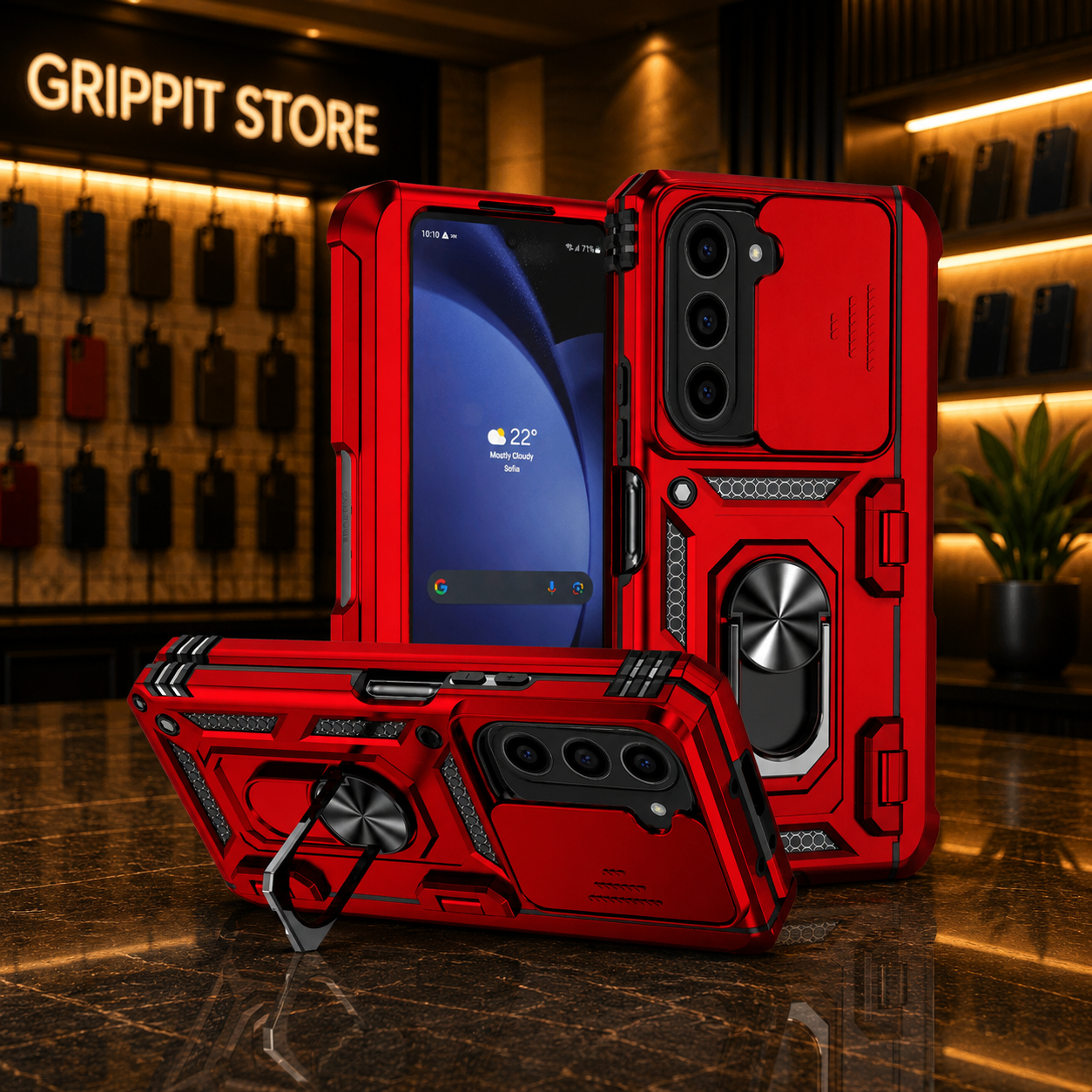 Slide Camera Protection Case for Samsung Galaxy Z Fold 6 / 5 / 4