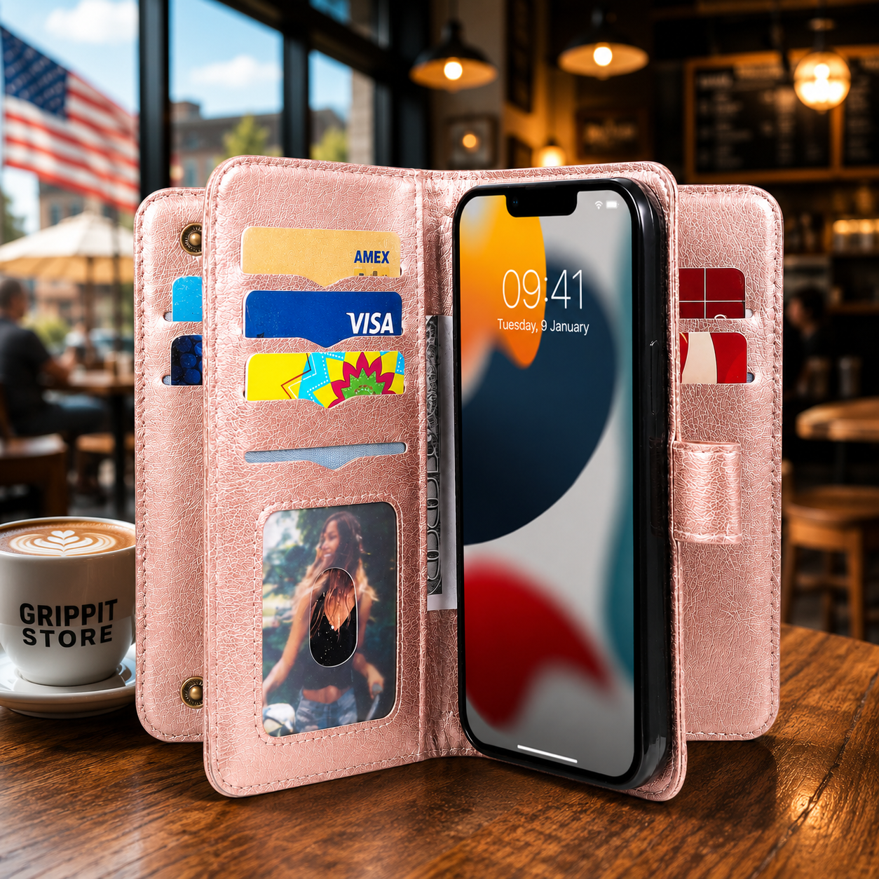 Multi-Function Wallet Case for iPhone 15 / 14 / 13 / 12 / 11 Series