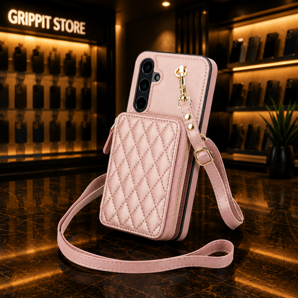RFID Blocking Crossbody Wallet Case for Samsung Galaxy A Series