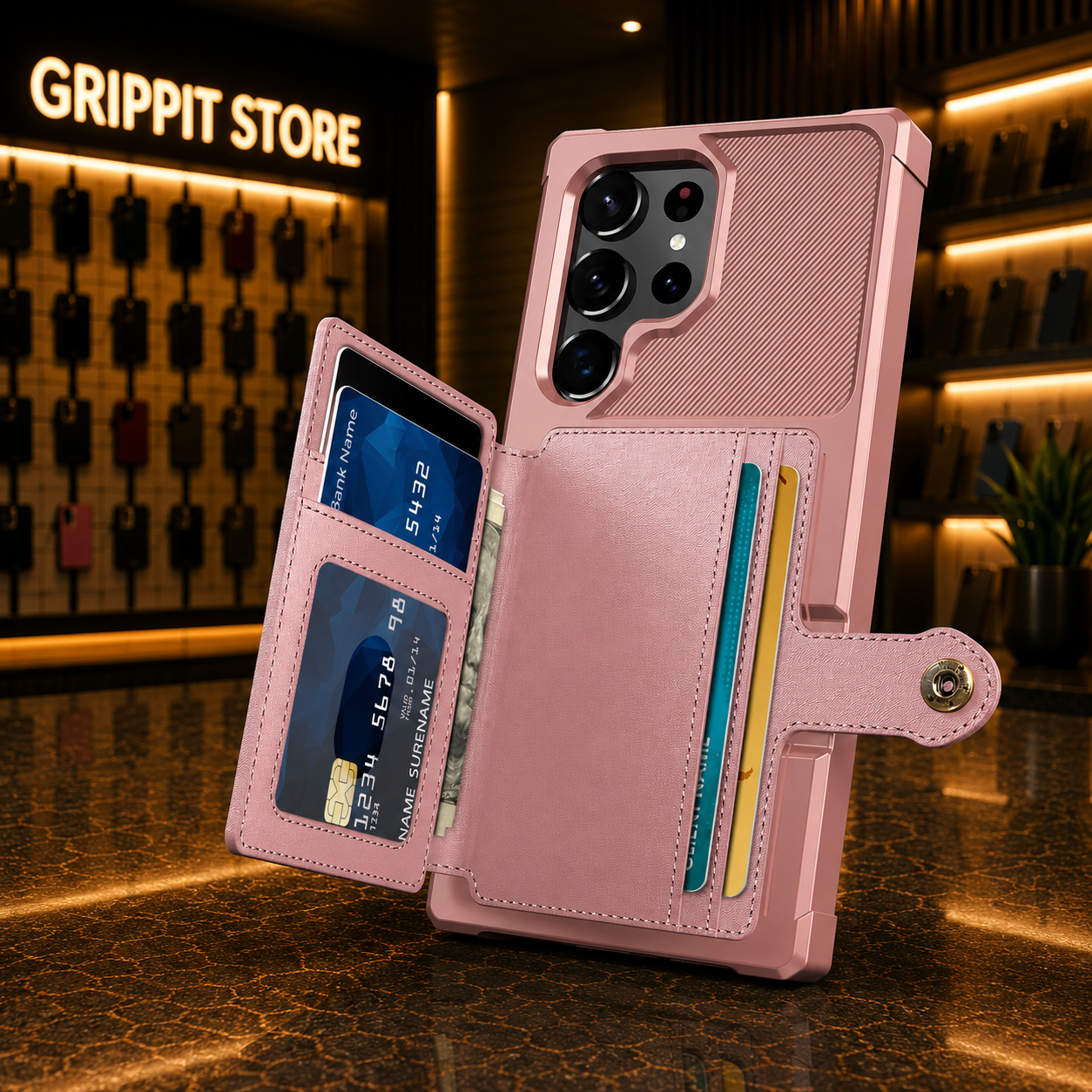 Flip Wallet Case for Samsung Galaxy S25 / S24 / S23 Series