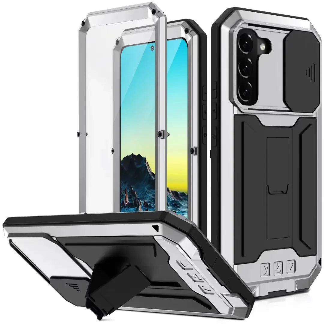 Rugged Military Grade Kickstand Case for Samsung Galaxy S24 / S23 / S22 Series