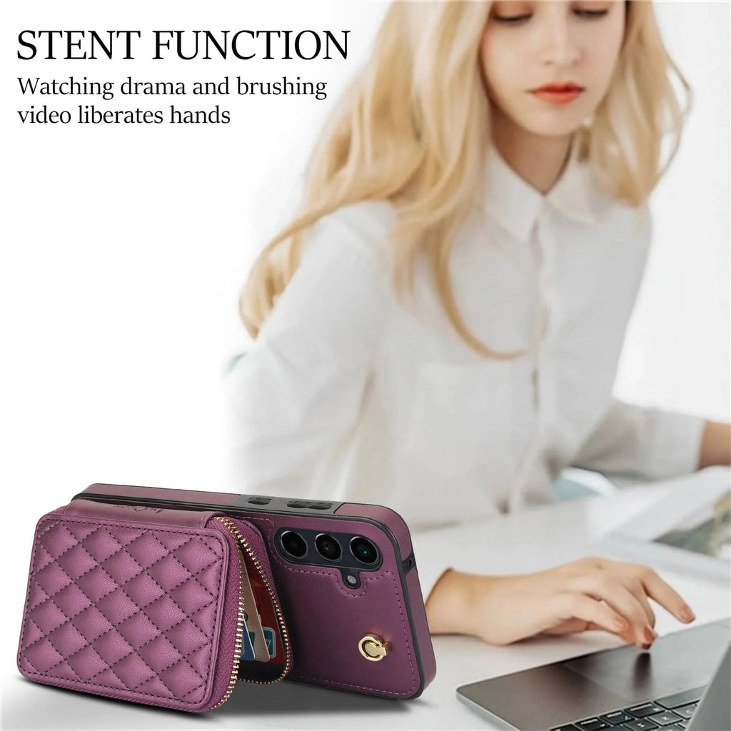 RFID Blocking Crossbody Wallet Case for Samsung Galaxy A Series