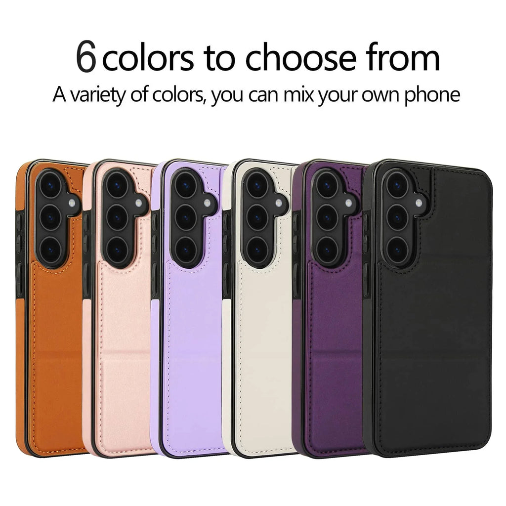 Magnetic Wallet Flip Case for Samsung Galaxy S25/S24 Series